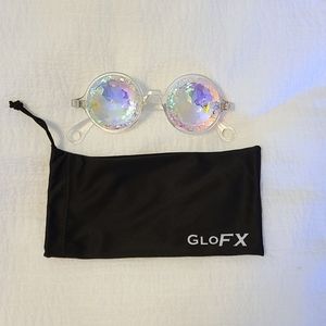 GloFX clear Kaleidoscope glasses - Rainbow lenses